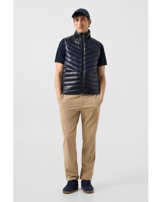 Bogner Blue Lasse Lightweight Down Vest for men