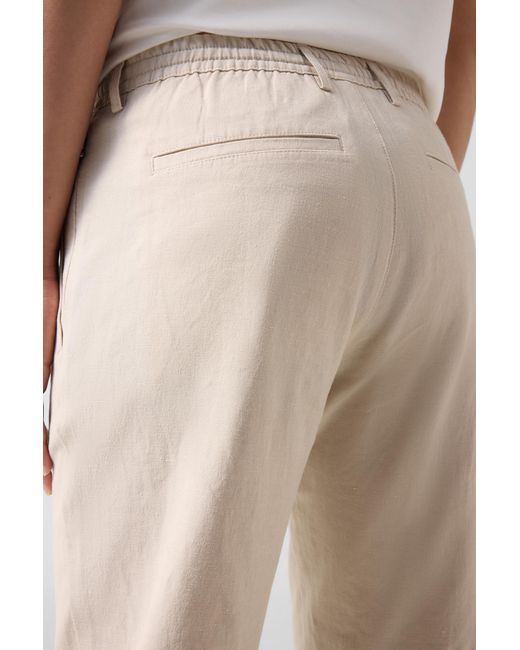 Bogner Natural Marcus Linen Blend Trousers for men