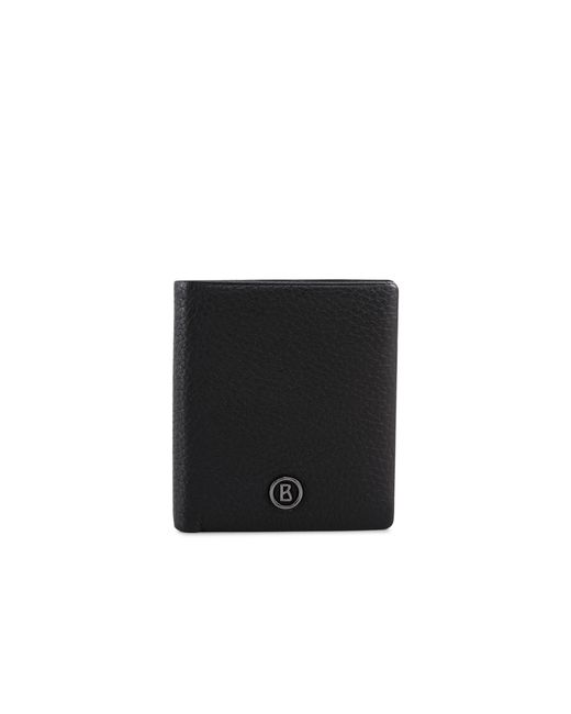 Bogner Black Vail Sami Billfold Wallet for men