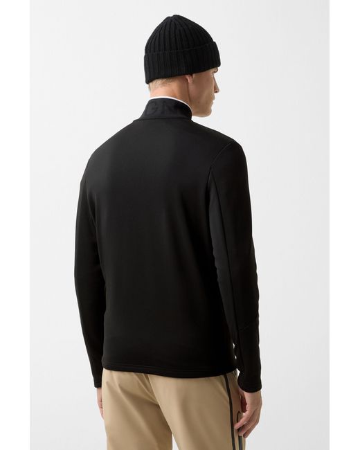 Bogner Black Midlayer Xilas for men