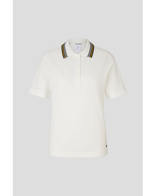 Bogner White Polo-Shirt Zady