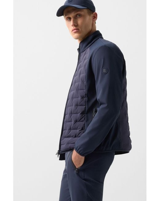 Bogner Blue Dajan Hybrid Jacket for men