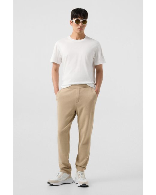 Bogner Natural Lars Knitted Trousers for men