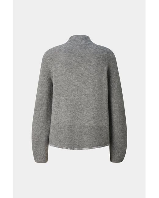 Bogner Gray Lena Virgin Wool Jumper For