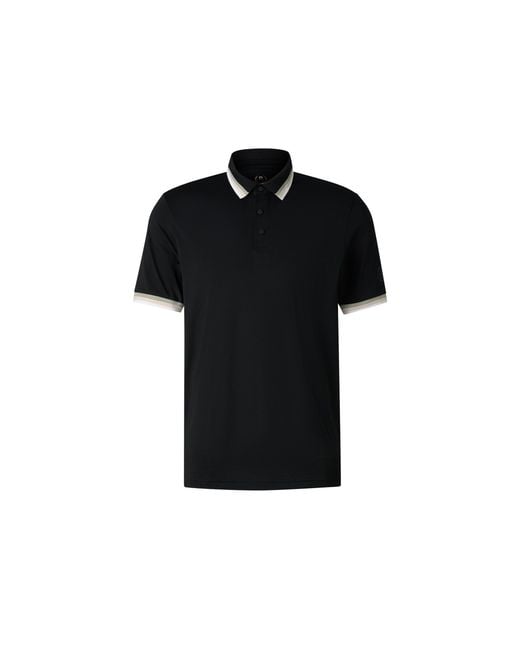 Bogner Black Arik Functional Short-Sleeved Top For for men
