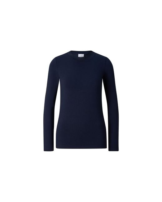 Bogner Blue Alexi Long-Sleeved Top For
