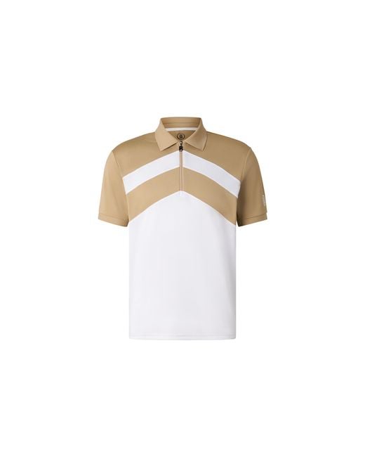 Bogner White Cuno Functional Short-sleeved Top for men