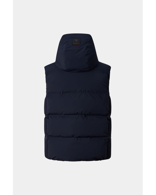 Bogner Fire + Ice Blue Gill Quilted Waistcoat for men