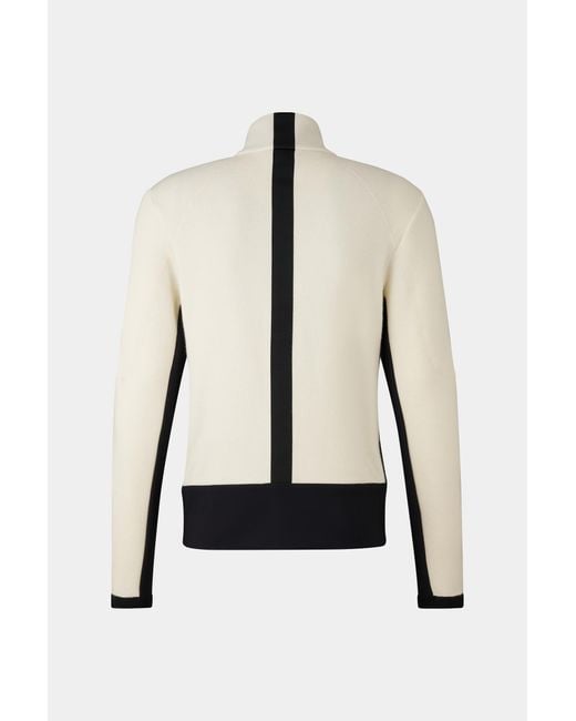 Bogner White Midlayer Curtis for men