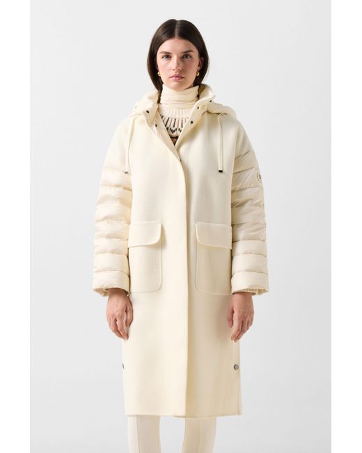 Bogner Natural Trisha Double-faced Down Coat