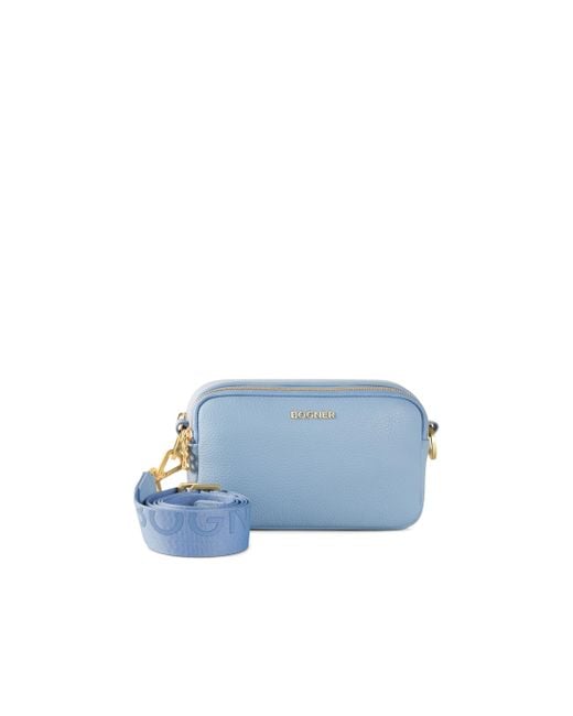 Bogner Blue Wallis Avy Crossbody Bag For