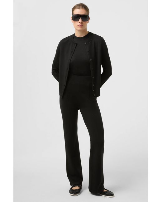 Bogner Black Ilma Knit Jacket For