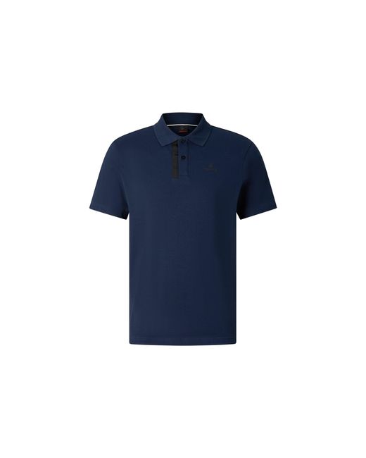 Bogner Fire + Ice Blue Ramon Polo Shirt for men