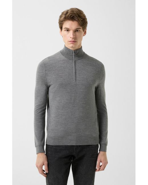Bogner Gray Virgin Wool Ouri Troyer For for men