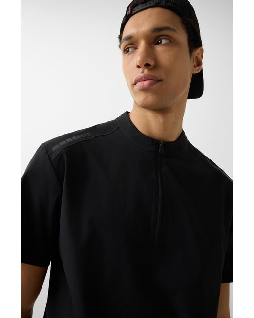 Bogner Fire + Ice Black Aouli Functional Shirt for men