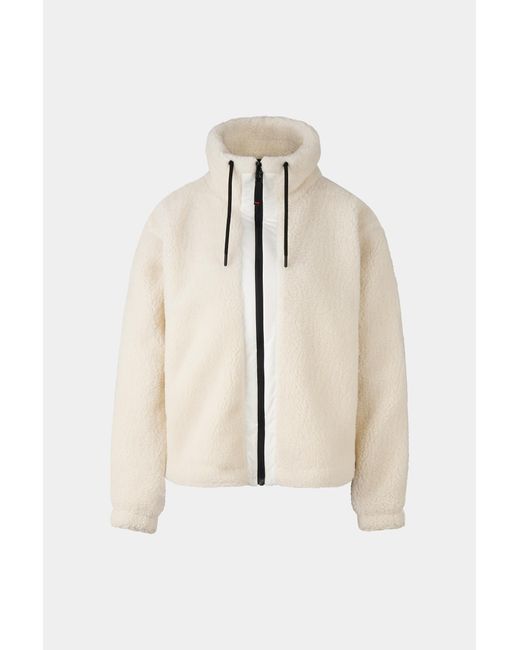 Bogner Fire + Ice White Teddy Midlayer Ninetta