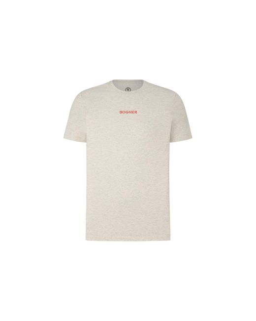 Bogner T-Shirt Roc in Natural für Herren