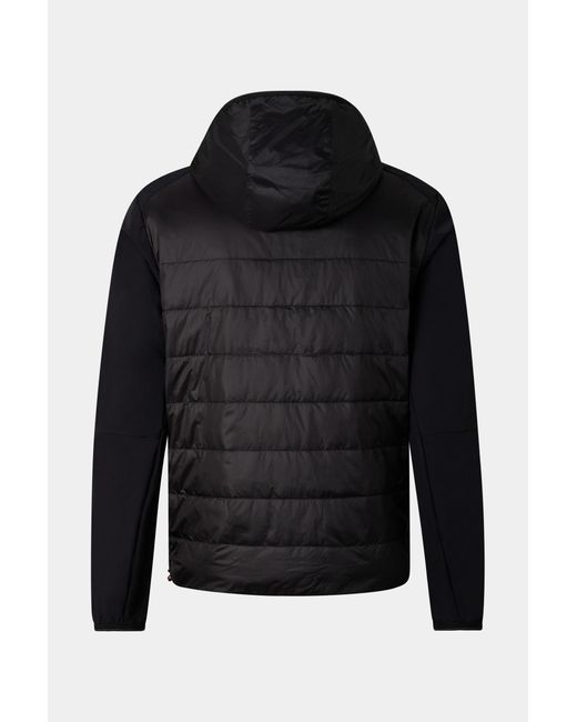 Bogner Fire + Ice Black Kegan Hybrid Jacket for men
