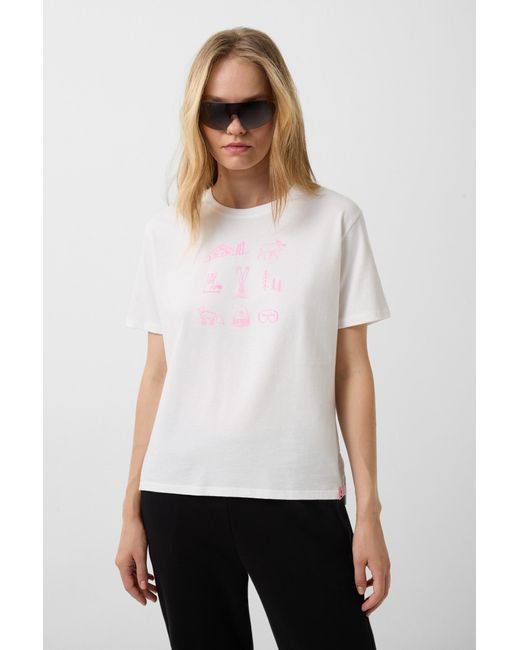 Bogner Fire + Ice White T-shirt Lotte