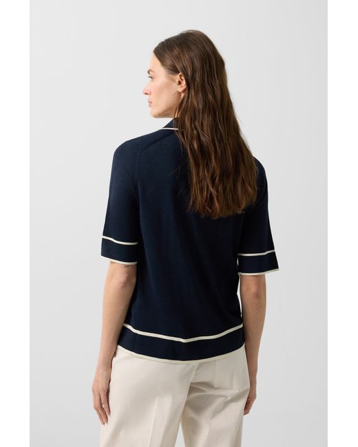 Bogner Blue Peaches Silk Knit Jacket