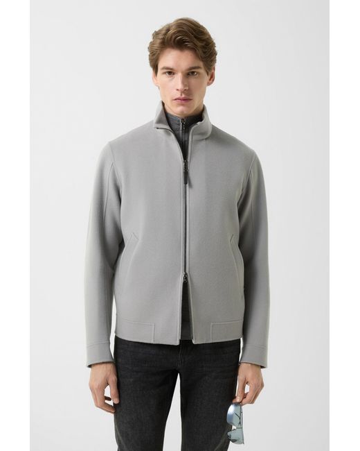 Bogner Gray Doubleface Blouson Brice for men