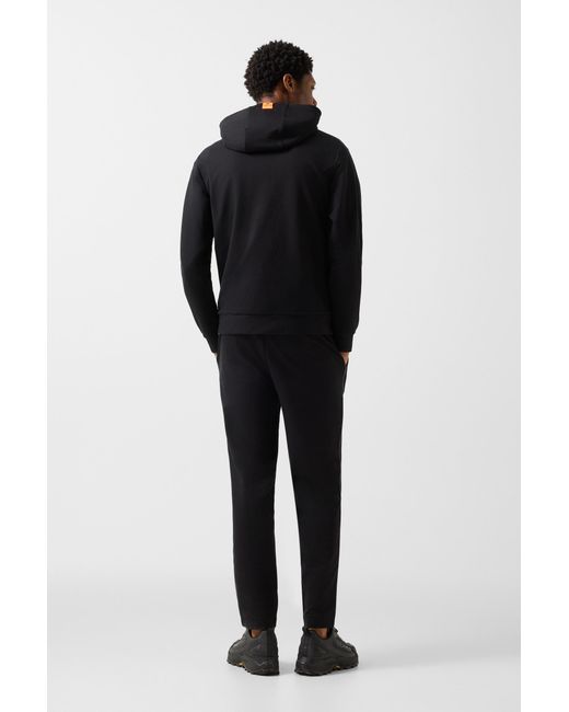 Bogner Fire + Ice Black Uday Jersey Jacket for men
