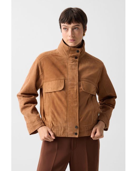 Bogner Brown Anouk Leather Blouson