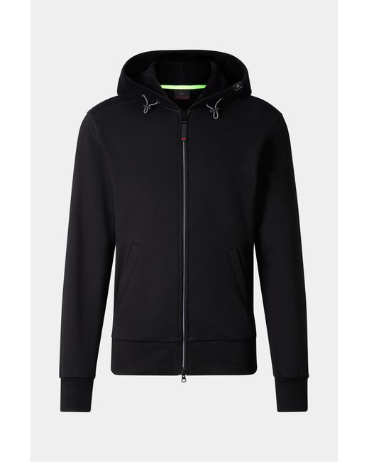 Bogner Fire + Ice Black Kano Cotton Jersey Jacket for men