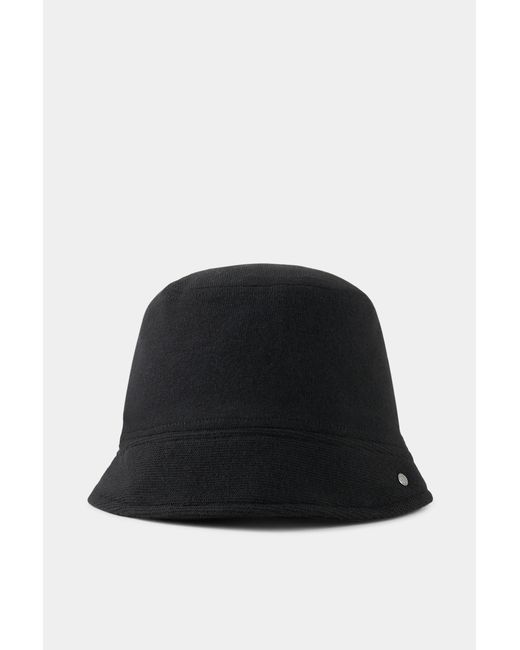 Bogner Black Amoux Knitted Bucket Hat