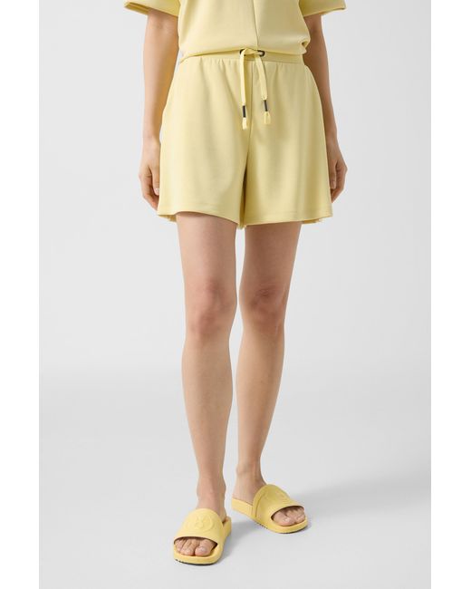 Bogner Yellow Alea Sweatshorts For