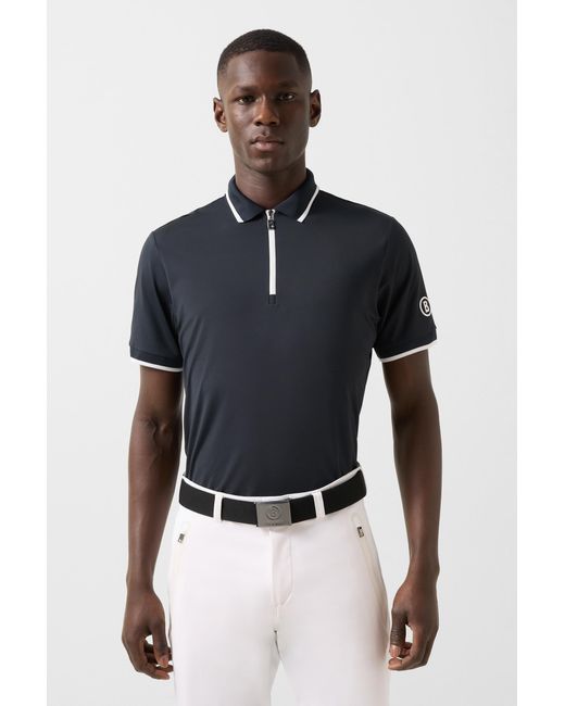 Bogner Black Cody Functional Short-sleeved Top for men
