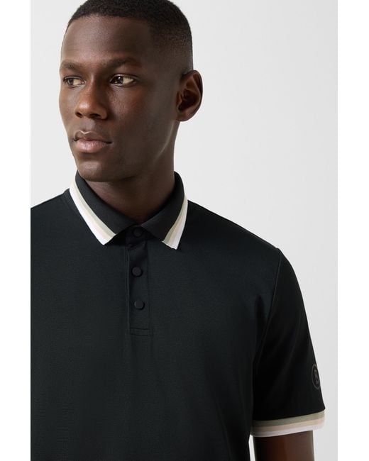 Bogner Black Arik Functional Short-Sleeved Top For for men