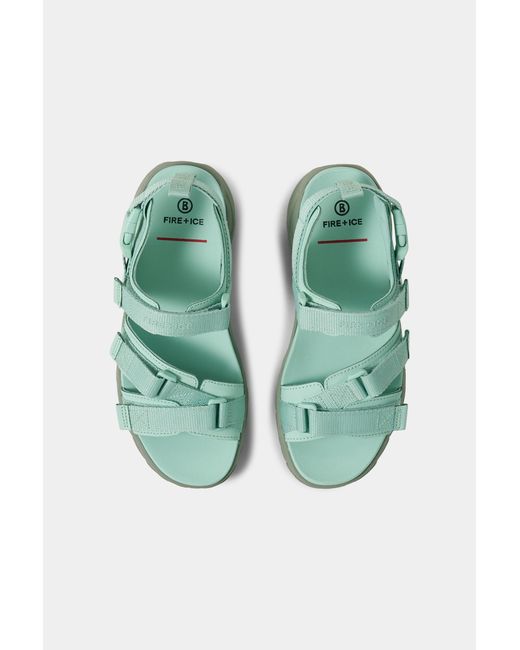 Bogner Fire + Ice Green Sandals Lake