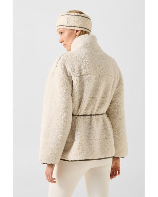 Bogner Natural Kimberly Teddy Jacket