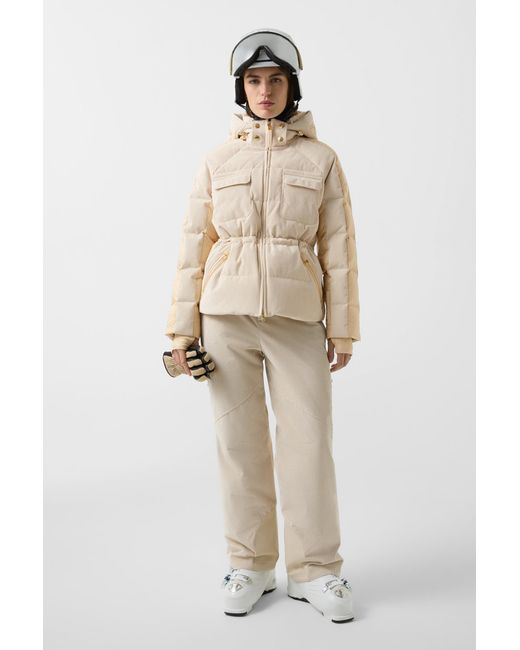 Bogner Natural Marli Corduroy Ski Jacket For