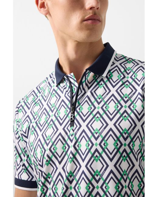 Bogner Blue Valentin Functional Short-sleeved Top for men