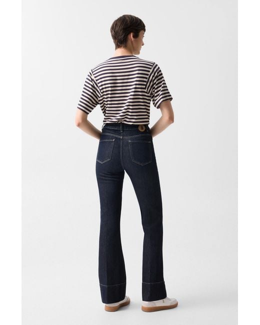 Bogner Blue Flared Fit Jeans Devin