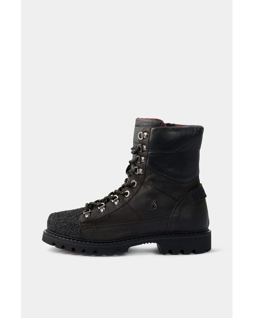 Bogner Schnürboots Helsinki Mit Spikes Für Herren in Black für Herren