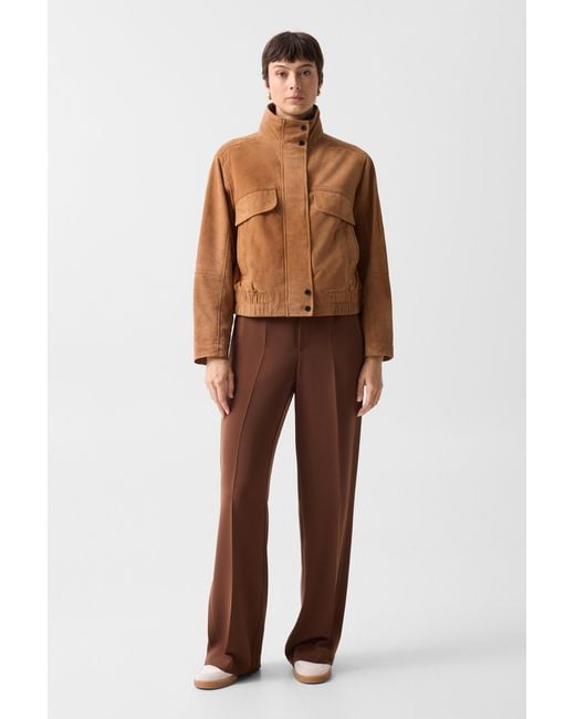 Bogner Brown Anouk Leather Blouson