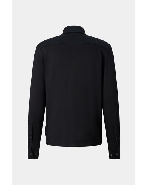 Bogner Black Franz Cotton Shirt For for men