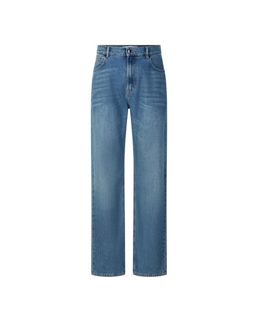 Bogner Blue Straight Fit Jeans Travis for men