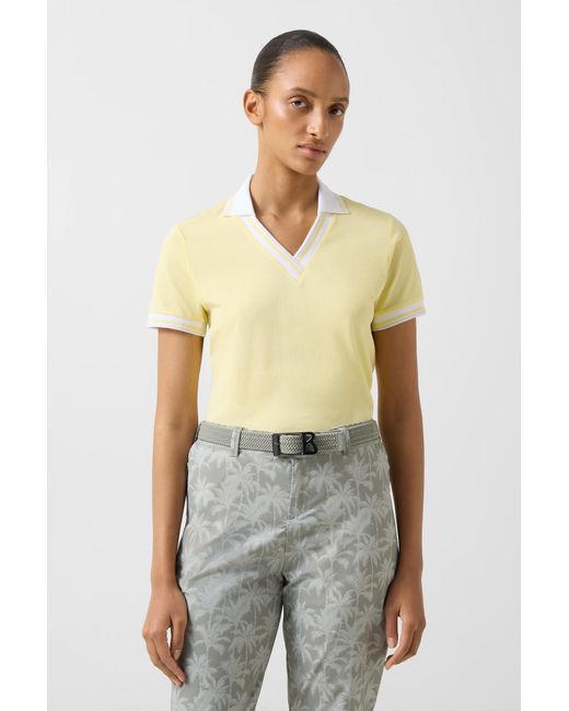 Bogner Yellow Jula Functional Short-sleeved Top