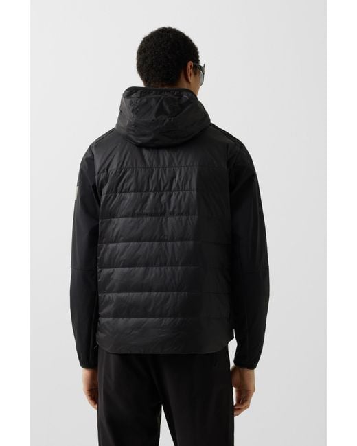 Bogner Fire + Ice Black Kegan Hybrid Jacket for men