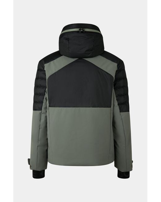 Bogner Green Henik Down Ski Jacket for men