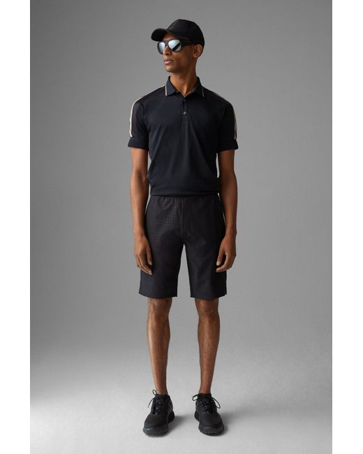 Bogner Black Vahe Functional Shorts for men