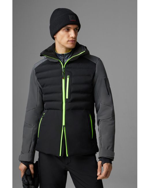 Bogner Fire + Ice Black Ivo Ski Jacket for men