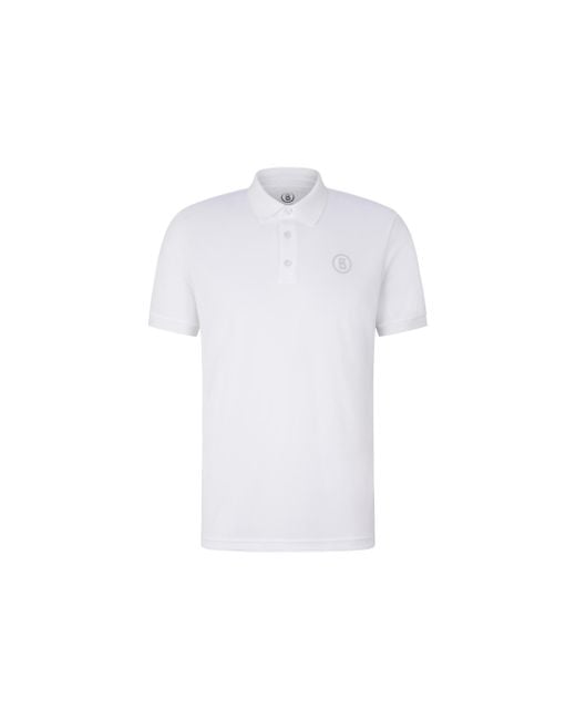 Bogner Funktions-Polo-Shirt Daniel in White für Herren