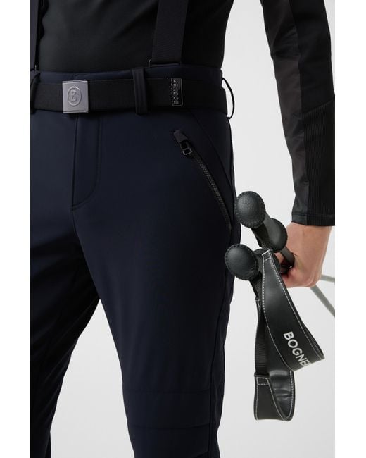Bogner Blue Curt Softshell Ski Trousers For for men