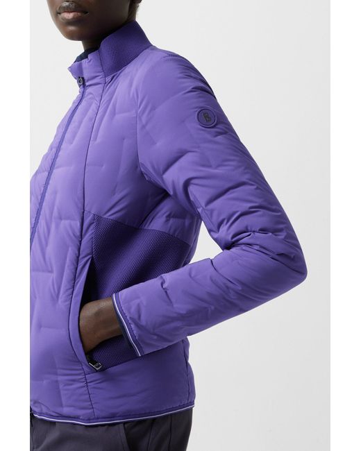 Bogner Purple Jina Lightweight Down Jacket