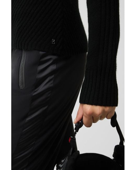 Bogner Black Shannon Cashmere Troyer